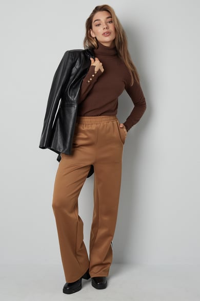 Tender Touch Rollkragenpullover - braun h5 Bild6